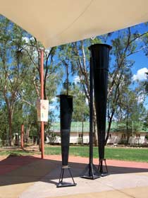 Charleville - Steiger Vortex Rainmaking Guns - Tourism Adelaide 4