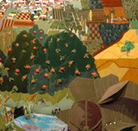 Griffith Regional Theatre Soft Sculptured Curtain - Tourism Adelaide