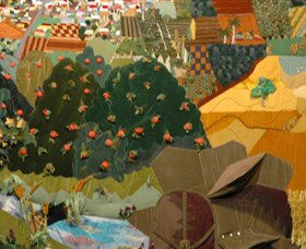 Griffith Regional Theatre Soft Sculptured Curtain - Tourism Adelaide 0