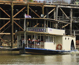 Paddlesteamer Canberra - Tourism Adelaide 1