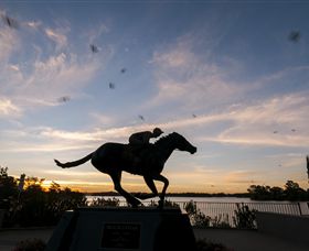 Black Caviar Statue - Tourism Adelaide 0