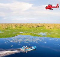 Mary River Wetlands Helicopter and Airboat Adventure from Darwin - Tourism Adelaide