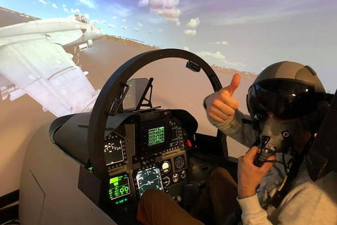 F-18 Combat Fighter Flight Simulator: 60 Minutes - Tourism Adelaide 0
