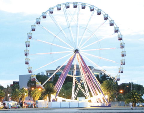 Giant Ferris Wheel - Hello Hi Lite Amusements - Tourism Adelaide 0