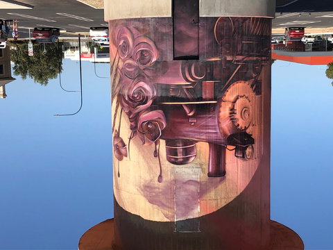Kadina Water Tower Mural - Tourism Adelaide 2