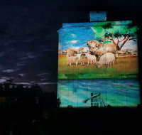 Quorn Silo Light Show - Tourism Adelaide