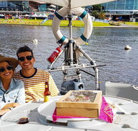 Adelaide 2-hour BBQ Boat Hire for 2 People  Wine and Cheese Grazer - Tourism Adelaide