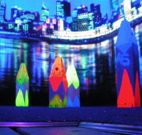 Family Fun Centres Black Light Mini Golf - Tourism Adelaide