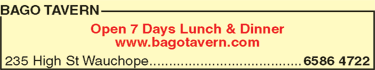 Bago Tavern - Tourism Adelaide 1