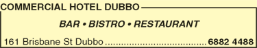 Commercial Hotel Dubbo - Tourism Adelaide 7