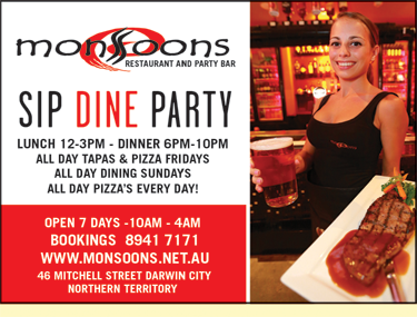 Monsoons Restaurant And Party Bar - Tourism Adelaide 2