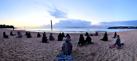 Making Meditation Mainstream Free Beach Meditation Sessions - Avalon Beach - Tourism Adelaide 0