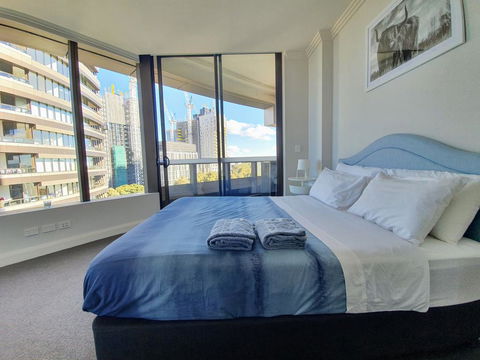 Luxury Level 2-bed 2-bath City View Apt In Olympic Park - Tourism Adelaide 3
