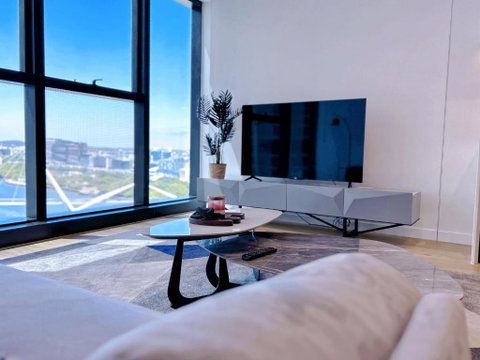 CBD Luxury River View 1Bed Apt The One - Tourism Adelaide 4