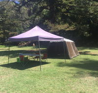 Basin Ku-ring-gai Campsite Set Up - Tourism Adelaide