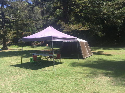 Basin Ku-ring-gai Campsite Set Up - Tourism Adelaide 0