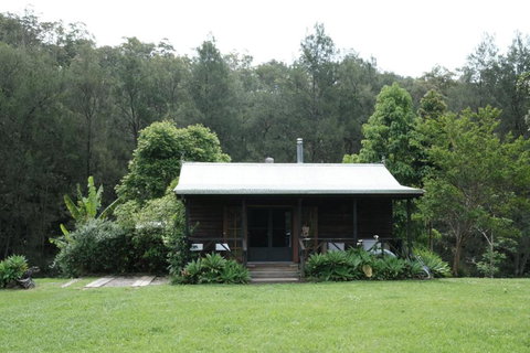Romantic Wooden Nature Cabin Overlooking Forest & Crystal Clear River - Tourism Adelaide 0