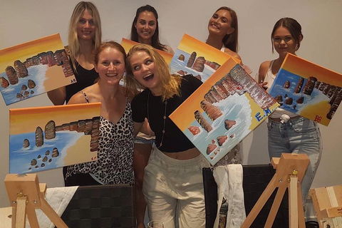 Friday Night 2 For 1 Paint And Sip Art Sessions - Tourism Adelaide 1