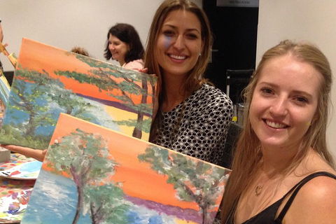 Friday Night 2 For 1 Paint And Sip Art Sessions - Tourism Adelaide 4