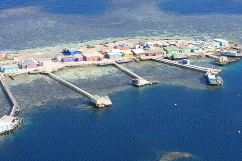 Pink Lake + Abrolhos Islands Scenic Flight - Tourism Adelaide 1