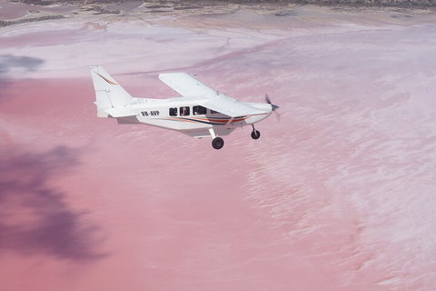 Pink Lake + Abrolhos Islands Scenic Flight - Tourism Adelaide 2
