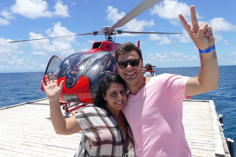 Full Day Reef Cruise Including 10 Minute Heli Scenic Flight: Get High Package - Tourism Adelaide 0