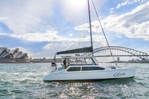 Vivid 90-Minute Sydney Harbour Catamaran Cruise With BYO Drinks - Tourism Adelaide 0