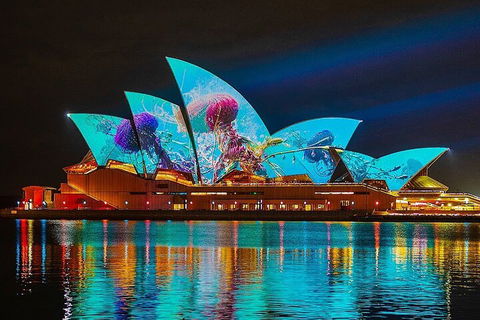 Vivid 90-Minute Sydney Harbour Intimate Catamaran Cruise With Canapes - Tourism Adelaide 2
