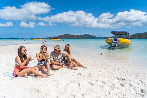 Ocean Rafting Tour To Whitehaven Beach, Hill Inlet Lookout & Top Snorkel Spots - Tourism Adelaide 0