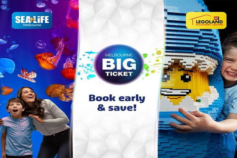 Melbourne BIG Ticket - LEGOLAND Discovery And SEA LIFE Melbourne - Tourism Adelaide 4
