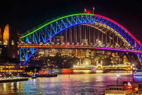 Vivid 90-Minute Sydney Harbour Intimate Catamaran Cruise With Canapes - Tourism Adelaide 0